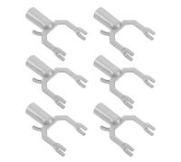 NOLITOY Lot de 6 Supports Métalliques en Alliage D'aluminium pour Branches D'arbres Fruitiers, Tuteurs Résistants aux UV, Légers et Réutilisables, pour Vergers, Vignobles et Jardinage