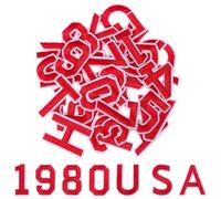 NOLITOY Lot de 72 Écussons Thermocollants Rouges, Lettres et Chiffres Brodés en Polyester, Patchs à Repasser pour Vêtements, Chapeaux, Paquet et Jeans, Écussons Numérotés