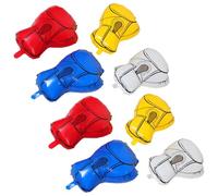 NOLITOY Lot de 8 Ballons en Aluminium Forme Moufles de Boxe Gonflables Multicolores Décoration Anniversaire Garçon Fête Sportive Thème Arts Martiaux 52 X 42 CM