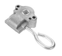 NOLITOY Manivelle en Alliage d'Aluminium en Acier pour Auvent Commercial Rétractable Tête d'Engrenage à Vis sans Fin Résistante à la Corrosion Mécanisme Manuel Adapté aux Stores