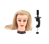 NOLITOY Mannequin De Coiffure Cheveux Tête Entraînement Professionnelle Pour Étudiants Coiffure Pratique De Coupe Et Coiffage