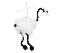 NOLITOY Marionnette en Bois Artisanale à Fils, Éducatif Interactif pour Garçon et Filles, Marionnette Fil Douce et Robuste, Développement Cognitif et Jeu Imaginatif