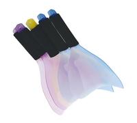 NOLITOY Masque De Coiffure En Salon 5 Pièces Protection Visage Bouclier Anti-laque Usage Professionnel Et Domestique Plastique Couleur Aléatoire