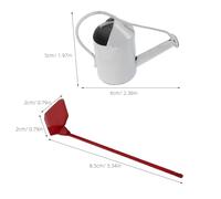 NOLITOY Metal Hoe Rake Watering Can for Succulent Planting and Indoor Mini Gardening Accessories