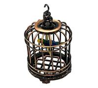 NOLITOY Mini Cage à Oiseaux Décorative pour Miniatures Ornement de Miniature Accessoire pour