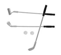 NOLITOY Mini House Golf Club Set with Clubs and Balls Realistic Scale Miniature Adornment for Dollhouses Smooth Surface Decoration