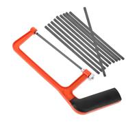 NOLITOY Mini Scie à Main U Bois Portable Scie à Métaux Multifonctionnelle Légère avec Lames Outil de Coupe pour Bricolage et Travail Du Bois
