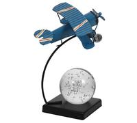 NOLITOY Modèle Avion Ancien Vintage Sculpture Rétro pour Décoration Intérieure Ornement de Bureau pour Salon et Bureau Accessoire Photo Design