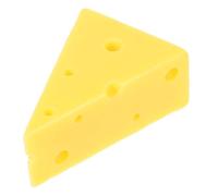 NOLITOY Modèle de Fromage Factice Réaliste Grand Format en Matériau Léger, Accessoire Photo et Décoration Miniature Cuisine, Pâtisserie et Maison, Ornement Alimentaire Factice Vivid