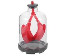 NOLITOY Modèle de Respiration Pulmonaire à Assembler 3D Outil Pédagogique Fonction Pulmonaire Diaphragme Mobile Matériel Éducatif pour Démonstration Scientifique en Classe