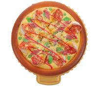 NOLITOY Modèle de Simulation Alimentaire Pizza 15 Cm Fausse Pizza Réaliste Imitation Accessoire Photo Décoration Anniversaire Mariage la Cuisine Jouets Cuisine