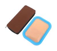 NOLITOY Modèle D'entraînement à L'acupuncture en Silicone Peau Simulée, Kit Débutant 2 Pièces, Pratique Médicale Chinoise, Portable et Solide, pour Formation et Auto-apprentissage