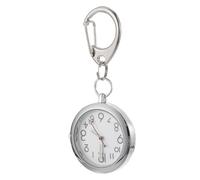 NOLITOY Montre de Poche Infirmière à Boucle en Acier Inoxydable, Montre Médicale Trotteuse pour Infirmières et Aides-Soignantes en Service de Nuit