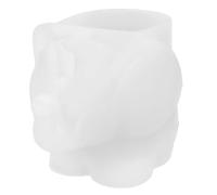 NOLITOY Moule Silicone Éléphant Époxy pour Rangement Éponge Maquillage DIY Silicone et Texture Claire pour Créations Artisanales