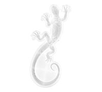 NOLITOY Moule Silicone Gecko Flexible pour Résine Époxy Moule Décoratif Murale DIY Forme de Lézard pour Ornements Créatifs et Artisanat Unique