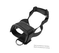 NOLITOY Muselière Chien Ajustable Nylon Respirante Aboiement et Morsure Confortable et Adaptée Aux Chiens avec Boucle Pratique