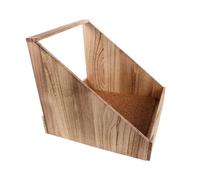 NOLITOY Nichoir en Bois pour Poules Pondeuses Nid Robuste Compartiment 33X345X32 CM Pondoir Étanche pour Poulailler Canards et Volailles Abri Naturel pour Ponte en Élevage Extérieur