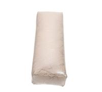 NOLITOY Oreiller à Main En Cuir Rayé Articulation Ongles En Gel Accoudoir Enveloppements Tapis à Ongles Ongle D'un Seul Doigt Bras Charmes Collecteur De Poussière D'ongles Faux Clou Silver