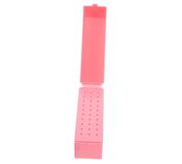 NOLITOY Organisateur De Forets à Ongles Boîte De Rangement Pour Outils De Manucure Support De Avec Compartiments Pour Forets De Polissage Meulage Pour Salon Et Usage Domestique