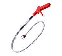 NOLITOY Outil de Débouchage Toilette Flexible avec Pince à Griffes Récupérateur Long Portée pour Canalisation Évier Salle de Bain et Cuisine