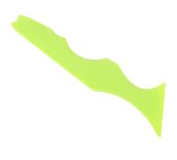 NOLITOY Outil Maquillage Yeux en Silicone Vert, Pochoir Eyeliner Réutilisable Multifonction, Aide à Dessiner Mascara et Ombre à Paupières pour Application Précise et Maquillage Visage