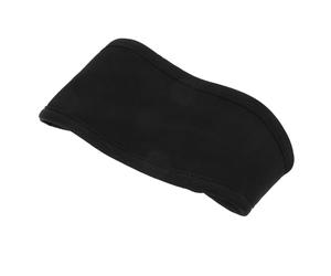 NOLITOY Pack Huile de Cou Réutilisable en Tissu Doux Noir, Compresse D’huile Essentielle pour Relaxation et Soin Thyroïde, Enveloppement Confortable et Souple pour Bien-détente