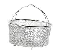 NOLITOY Panier de Cuisson Vapeur Multifonction Acier Inoxydable avec Poignée Panier à Frire et Égouttoir Polyvalent pour Cuisine Familiale et Professionnelle