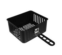 NOLITOY Panier Friteuse Air Carré Au Résistant avec Poignée Confortable pour Friture de Poulet Frites et Fruits de Mer Accessoire pour Cuisine