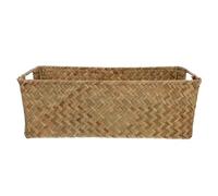 NOLITOY Panier Tressé de Mer Corbeille Fruits pour Rangement Intérieur Panier Maison et Décoratif sans Couvercle