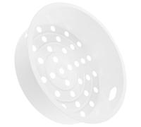 NOLITOY Panier Vapeur Multifonction 5l en Pp Blanc pour Cuiseur à Riz Plateau Vapeur Facile à Nettoyer pour Légumes et Maison