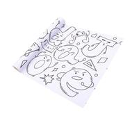 NOLITOY Papier à Dessin Garçon Fille avec Ligne Dentelée de Coloriage Éducatif pour Graffiti Découpage Manuel et Activités Créatives Scolaires
