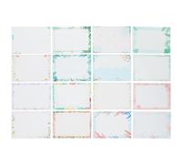 NOLITOY Papier à Lettres à Bordure Floral Coloré 160 Feuilles Motif Fraîche pour Écriture, Notes et Vœux, Papier à Messages Créatif pour Bureau et Correspondance Personnelle