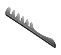 NOLITOY Peigne à Dents Larges Coiffure Professionnel Noir Pour Salon De Coiffure Cheveux Droits Démêlant Léger Solide Espace Coiffage