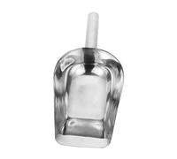NOLITOY Pelle à Glace Farine Acier Inoxydable avec Poignée Ustensile Pratique pour Cuisine Bar et Réfrigérateur
