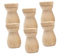 NOLITOY Pendentif Diffuseur De Parfum En Bois 6 Pièces Petite Taille Pour Voiture Femme Bricolage