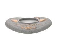 NOLITOY Pierre Tombale pour Animaux de Compagnie Extérieure en Pierre Grise, Stèle Funéraire pour Chien et Chiot, Panneau Commémoratif Solide pour Jardin, Monument Résistant
