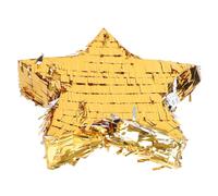 NOLITOY Piñata Accessoire de Jeu Créatif et Surprise Étoile en Papier Doré pour Anniversaire Garçon et Filles pour Fêtes et Rassemblements Distanciés