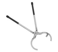 NOLITOY Pince à Creuset en Acier Inoxydable pour Fusion de Métaux 2-25 Kg Outil de Levage et Coulée Haute Température Accessoire Fabrication de Bijoux et Raffinage D’Or et Argenté