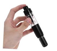 NOLITOY Pinceau de Maquillage Pressable Multifonction avec Flacon Rechargeable pour Fond de Teint et Blush et Portable pour Nettoyage des Ongles et Retouches