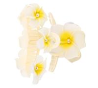 NOLITOY Pinces à Cheveux Grandes 2 Pièces Fleurs, Accessoire Coiffure Compact et Léger, pour Plage et Occasions Décontractées