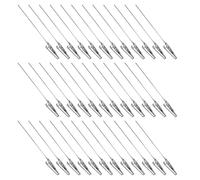 NOLITOY Pinces Crocodile Métal avec Câble Acier 95 MM Petites Pinces Métalliques Décoratives pour Photos et Bricolage Lot de 60 Clips Porte-Photos Robustes pour Maquettes et Loisirs