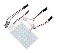 NOLITOY Plafonnier LED Voiture 48 Leds Blanc Froid 12v Panneau Lumineux Dôme Éclairage Intérieur Polyvalent pour Plafonnier, Coffre et Camping-car, Lampe Lecture et Éclairage de Toit