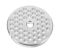 NOLITOY Plaque de Hachoir à Viande 12 Trous 6 Mm en Acier Inoxydable, Disque de Coupe Manuel, Accessoire de Broyeur Cuisine Viande, Compatible Usage Domestique et Professionnel