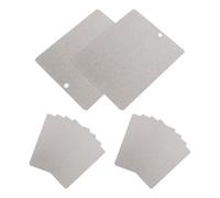 NOLITOY Plaque Isolante en Mica 104x85 Mm pour Micro-ondes, Lot de 10 Pièces Résistantes la Chaleur, Panneau Isolant Thermique pour Réparation et Maintenance du Four à
