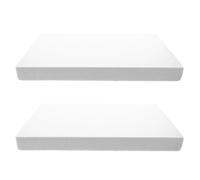 NOLITOY Plaques de Mousse Blanche 2pcs Outil de Transformation de Paysage Décoration Micro Paysage en Polystyrène pour Diorama Soi-même pour Modélisme