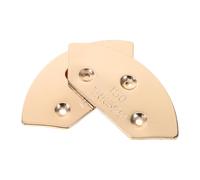 NOLITOY Plaques de Talon Métalliques Antidérapantes 2 Pièces pour Réparation Semelle Avant, Kit de Coussinets Résistants à L'usure pour Bottes Homme, Adaptées Randonnée et Usage Quotidien