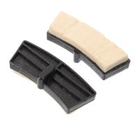 NOLITOY Plaquettes de Frein pour Vélo d'Appartement Lot de 1 Paire en Feutre Haute Résistance Patins Antidérapants Compatibles Vélo d'exercice Indoor du Bruit et Usure Accessoire