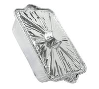 NOLITOY Plat Rectangulaire en Aluminium pour Barbecue Camping Cuisine Caissettes Alimentaires Légères Résistantes aux Températures pour Pique- et Activités Extérieures