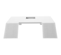 NOLITOY Plateforme de Repos pour Tortues Légère et Stable en Plastique Blanc Ventouse, pour Décor de Terrarium et Paysage D'aquarium Tortue