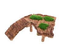 NOLITOY Plateforme Escalade Bain de Soleil pour Tortues Résine Stable et Accessoire pour Habitat de Tortues Aquatiques et Terrariums Terrestres Décor et Pratique pour Aquarium